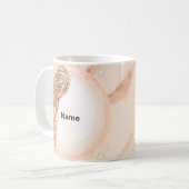 片翼の天使 キリスト教 コーヒーマグカップ (正面左)