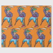 片足海賊 ラッピングペーパー (フラット)