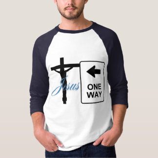 片道のイエス様 Tシャツ