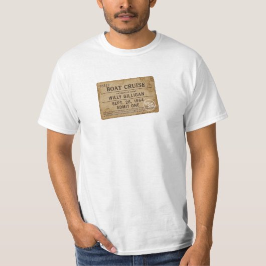 片道切符 Tシャツ (正面)