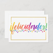 片面カードをフェリシアン化 (正面/裏面)