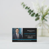 片面不動産仲介業者写真 名刺 (スタンド正面)