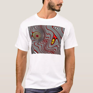 片頭痛のオーラの目の錯覚 Tシャツ
