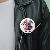 片頭痛の片頭痛I'm Lare badge 缶バッジ