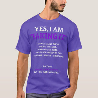 片頭痛の認識度この中で偽善中 Tシャツ