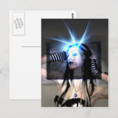 片頭痛2 ポストカード (正面/裏面)