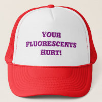 片頭痛-傷つくあなたのFluorescents -帽子