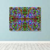 "片頭痛 – 単なる頭痛ではない" キャンバスプリント (インサイチュ (ウッドフロア))