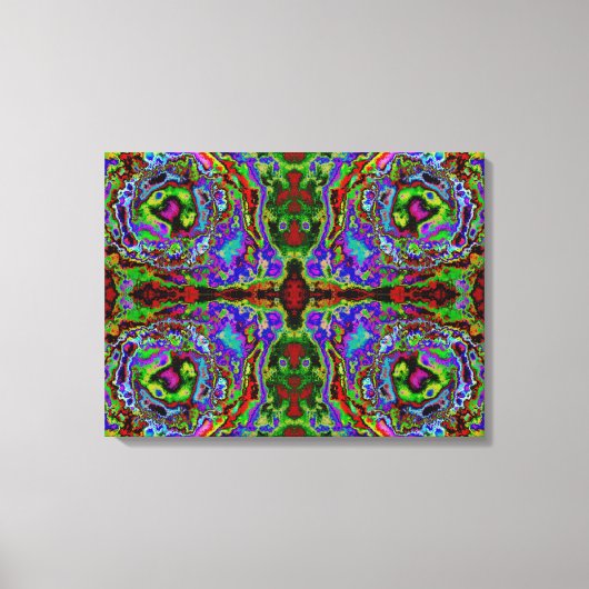 "片頭痛 – 単なる頭痛ではない" キャンバスプリント (正面)