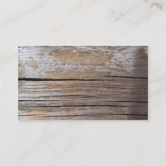版れんがの木製の穀物ビジネステレホンカードの写真 コーリングカード (裏面)