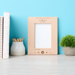 版木、銅版、版画とカスタムのソングフォトフレーム愛好家 レーザー彫刻フレーム