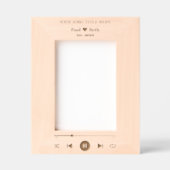 版木、銅版、版画とカスタムのソングフォトフレーム愛好家 レーザー彫刻フレーム (正面)