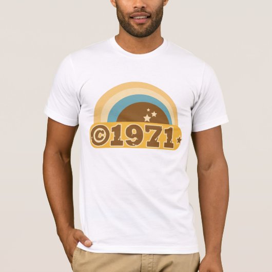 版権1971年 Tシャツ (正面)