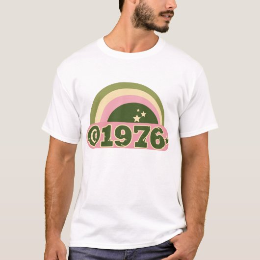 版権1976年 Tシャツ (正面)