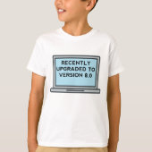 版8.0第8誕生日に改善される Tシャツ (正面)