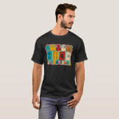牌のクイーン麻雀中国の師 Tシャツ (正面フル)