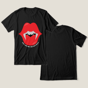 牙と歯を持つ吸血鬼 トライブレンドTシャツ