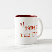 牙のチームビルの~ファン ツートーンマグカップ (正面右)