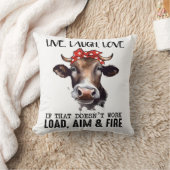 牛おもしろいことわざ クッション (ブランケット)