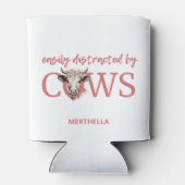 牛おもしろいのヴィンテージフローラに気を取られる 缶クーラー (裏面)