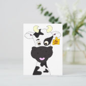 牛おもしろいの子ども ポストカード (スタンド正面)