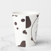 牛おもしろいの家畜誕生会  紙コップ (右)