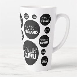 牛おもしろいスポット調理師シェフの役職 カフェラテマグ