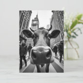 牛おもしろいセルフィー忙しオン市通り 招待状 (スタンド正面)