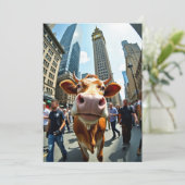 牛おもしろいセルフィー忙しオン市通り 招待状 (スタンド正面)