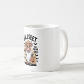 牛おもしろいハロウィーン コーヒーマグカップ (正面右)