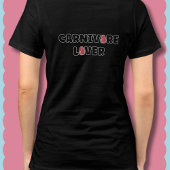 牛おもしろいプリントカーニヴォーレケトヴォーレケト トライブレンドTシャツ