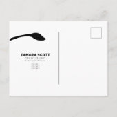 牛おもしろいモー実在産エテート・メーラー・カード 案内ポストカード (裏面)