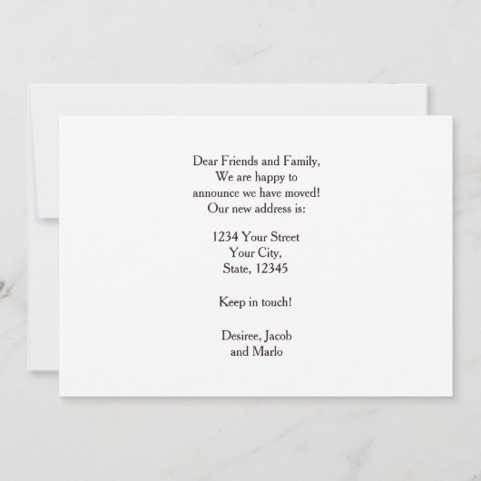 牛おもしろい国素朴農場移動 案内状 (裏面)