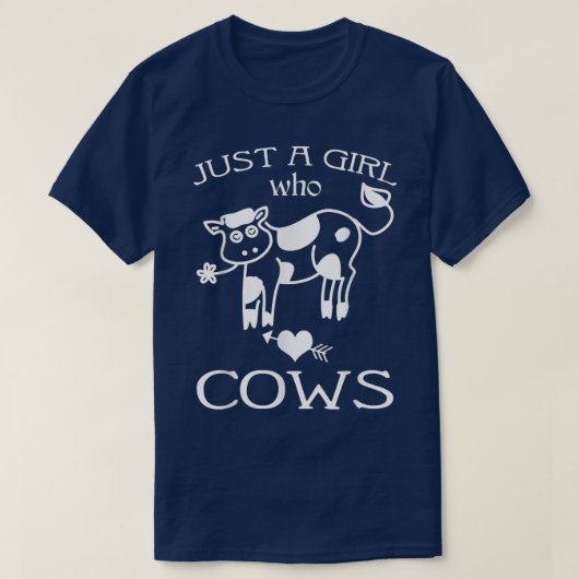 牛おもしろい好き農家市場オーガニック食品乳製品 Tシャツ (デザイン正面)