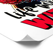 牛おもしろい引用文ことわざウィティ ポスター (角)