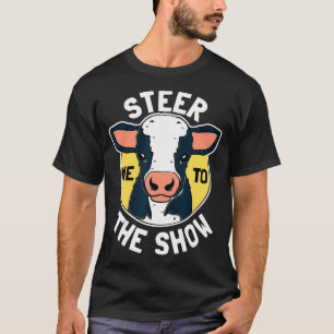 牛おもしろい牛おもしろい農業 Tシャツ