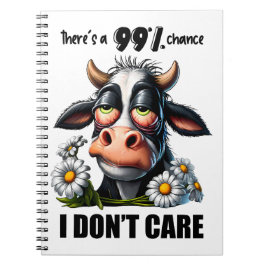 牛おもしろい皮肉引用文とことわざ ノートブック