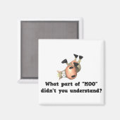 牛おもしろい磁石 マグネット (正面/裏面)