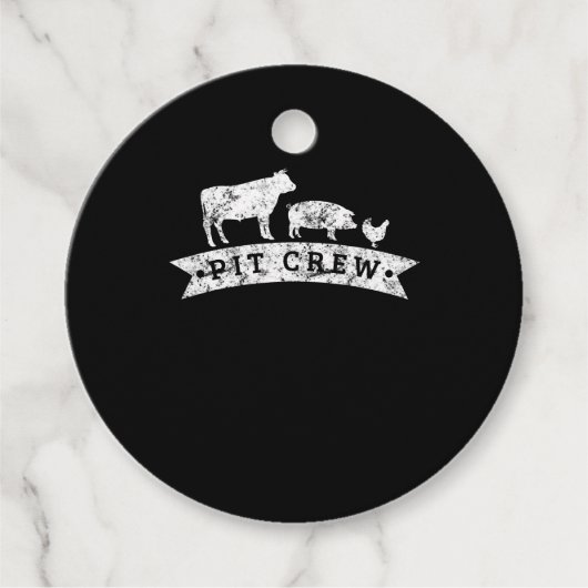 牛おもしろい豚チキン愛好家ギフト | おもしろい BBQ Love フェイバータグ (正面)