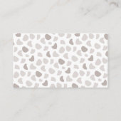 牛おもしろい赤ちゃんシャワーベビー エンクロージャーカード (裏面)