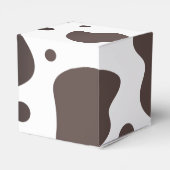 牛おもしろい飼育動物の誕生日パーティー フェイバーボックス (裏面サイド)