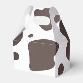 牛おもしろい飼育動物の誕生日パーティー フェイバーボックス (裏面サイド)