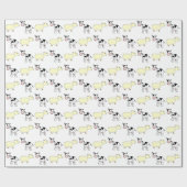 牛およびヒツジ ラッピングペーパー (フラット)