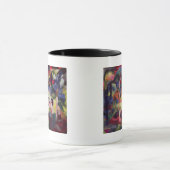 牛およびラクダとの景色 マグカップ (中央)