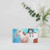 牛およびCAT 名刺 (スタンド正面)