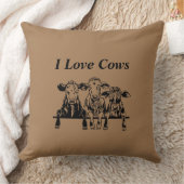 牛が大好き クッション (ブランケット)