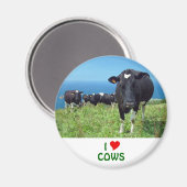 牛が大好き マグネット (正面/裏面)