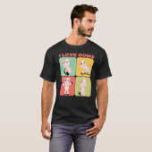 牛が大好き Tシャツ (正面フル)