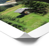 牛が山で放牧，オーストリアのアルプス ポスター (角)