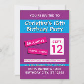 牛が帰るまでパーティしよう 招待状 (裏面)